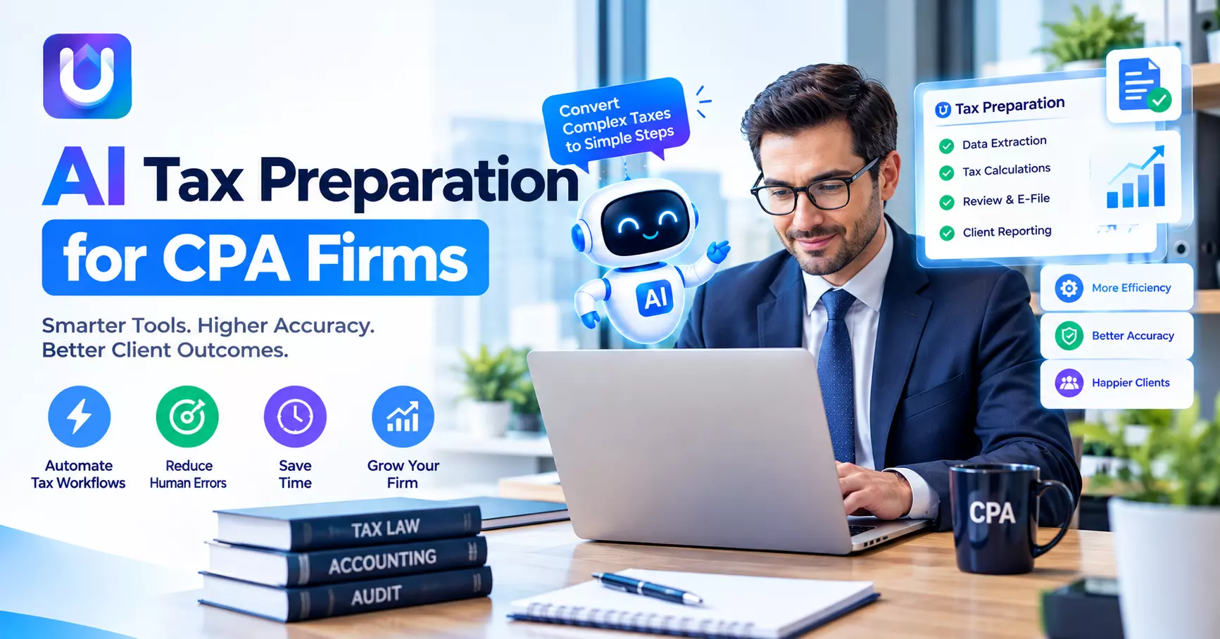 AI Tax Preparation for CPA Firms: 5 Steps to Get Started