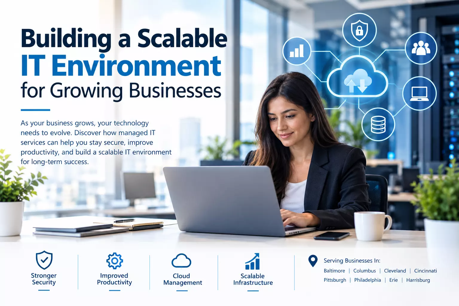 Building a Scalable IT Environment for Growing Businesses