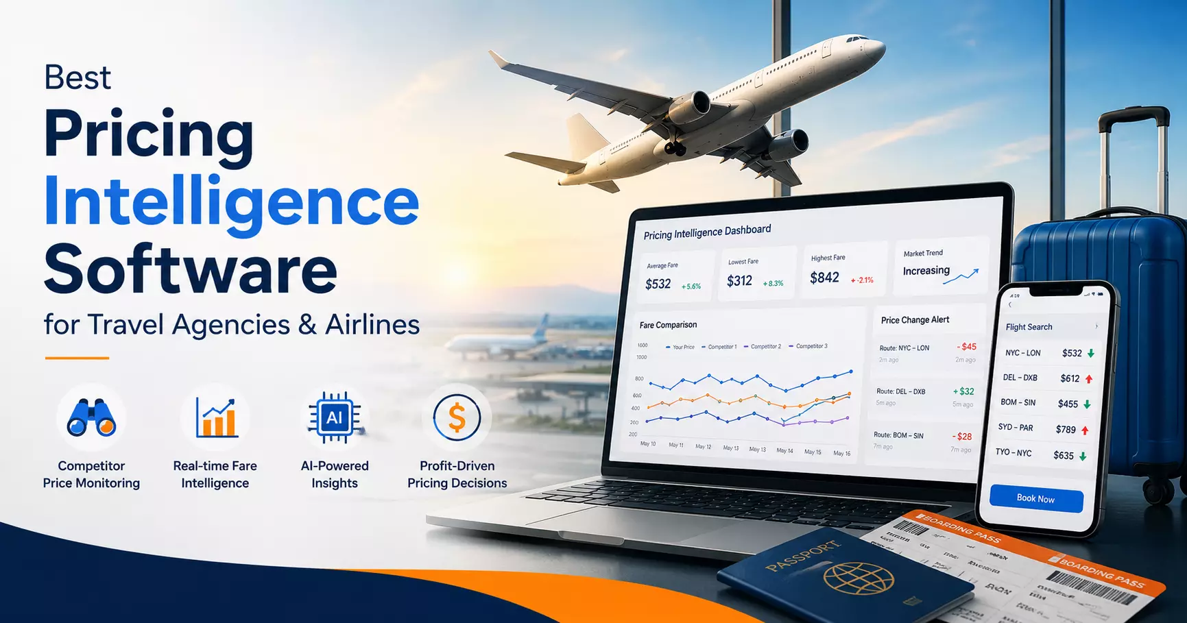 Best Pricing Intelligence Software for Travel Agencies & Airlines