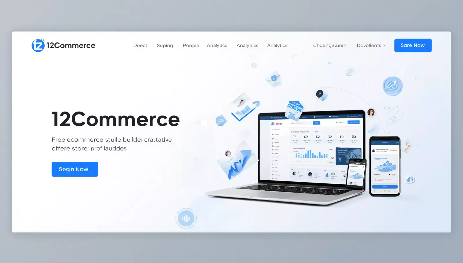 12Commerce: The Free Ecommerce Store Builder for Modern Online Businesses
