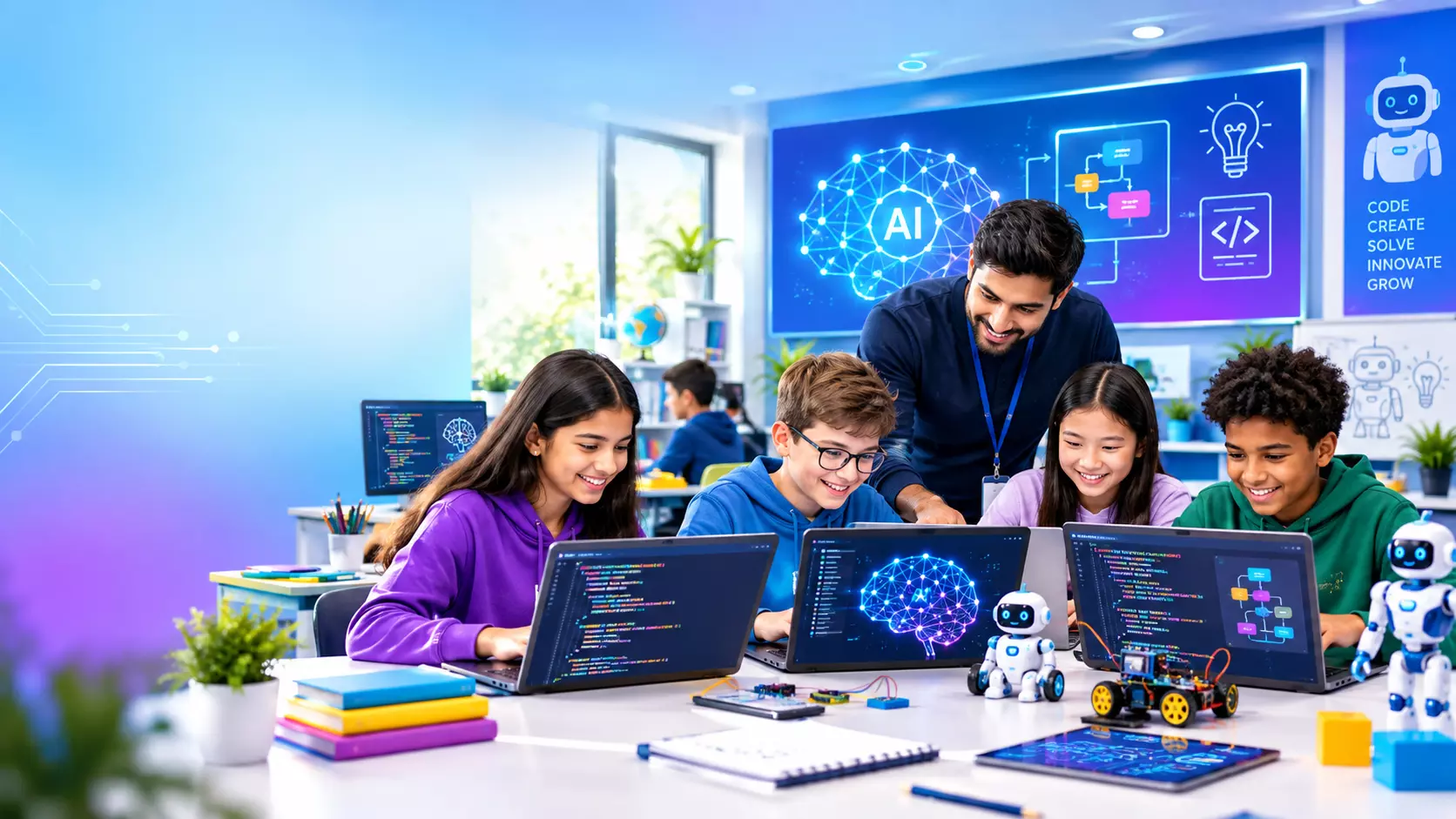 AI Coding Classes for Kids: Learn AI, Coding & Future Skills