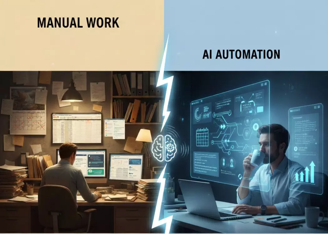 AI Automation vs Traditional Productivity Tools: Key Differences
