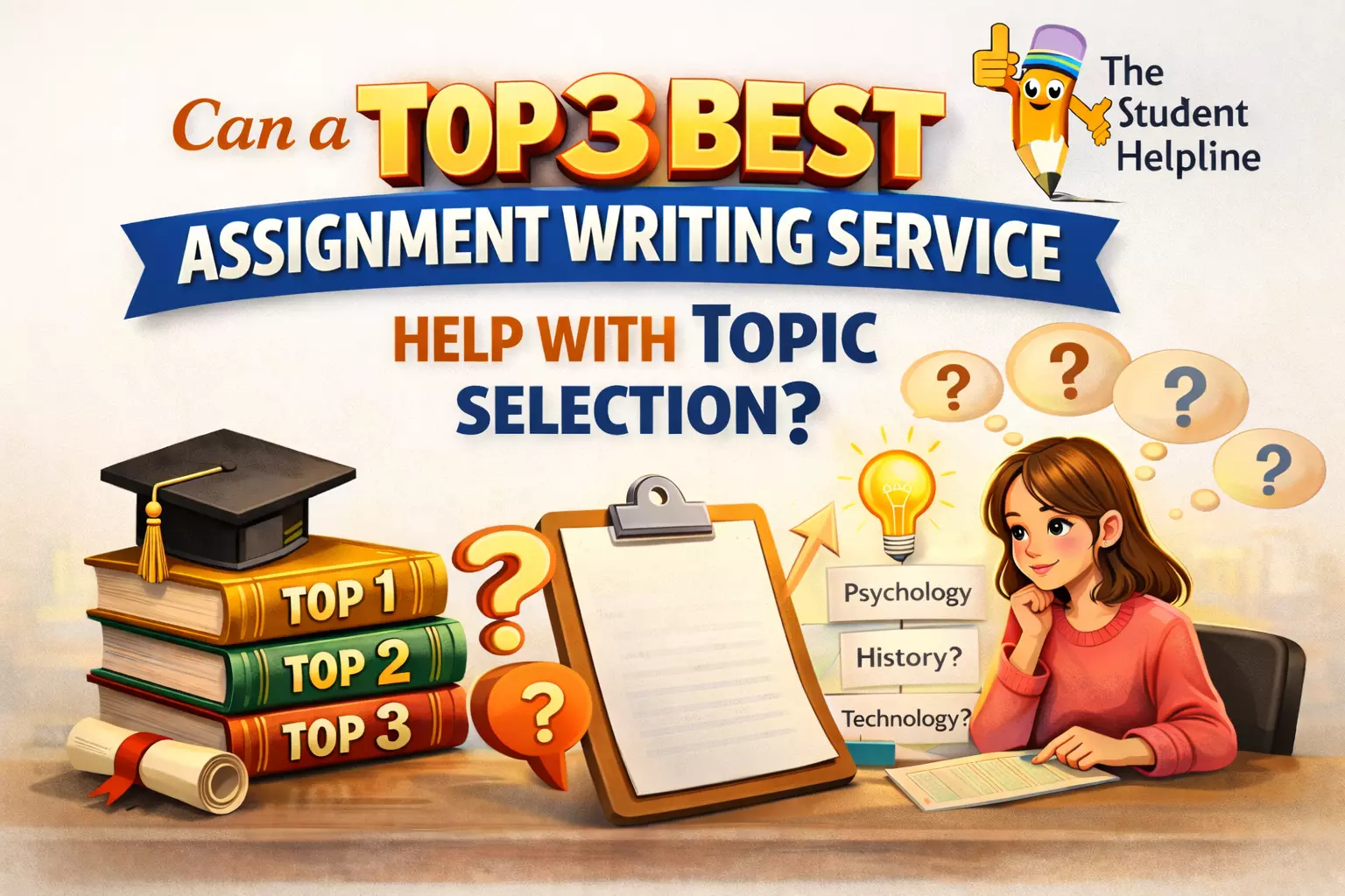 Can a Top3 Best Assignment Writing Service Help With Topic Selection?