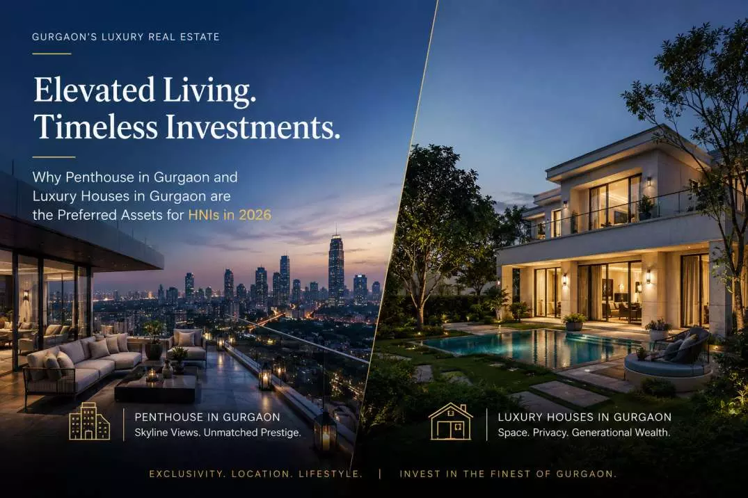 Why Penthouse in Gurgaon & Luxury Houses in Gurgaon Are HNI Favorites in 2026