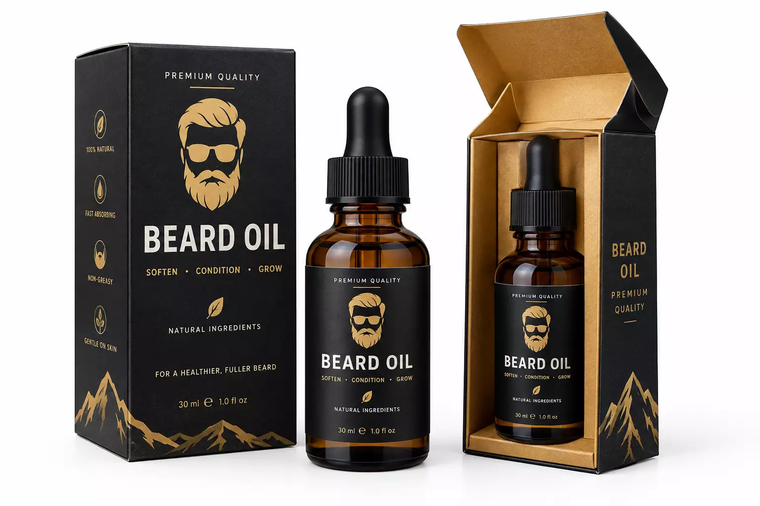 Custom Beard Oil Boxes for Better Product Presentation