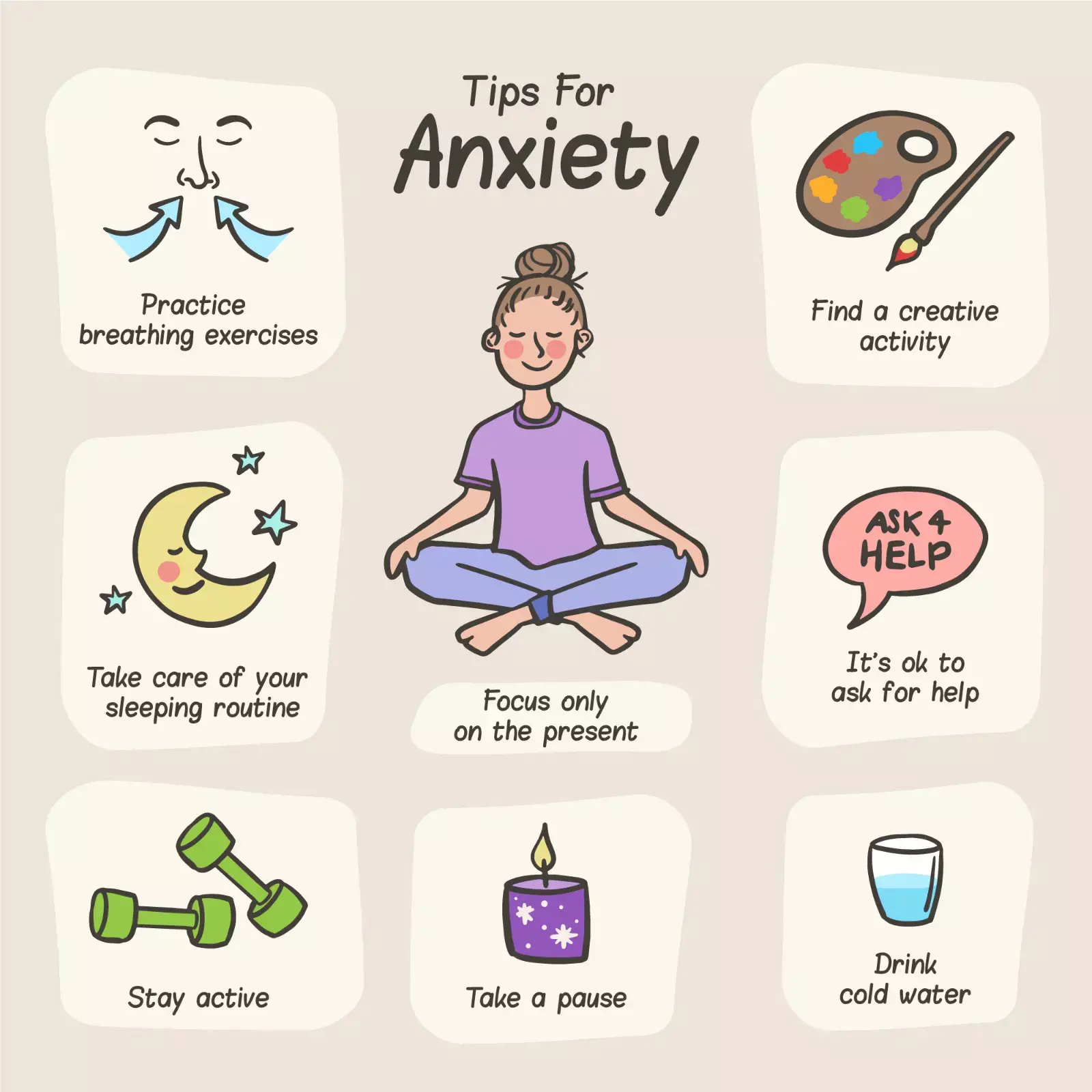 How to Calm an Anxiety Attack: 7 Grounding Steps That Can Help