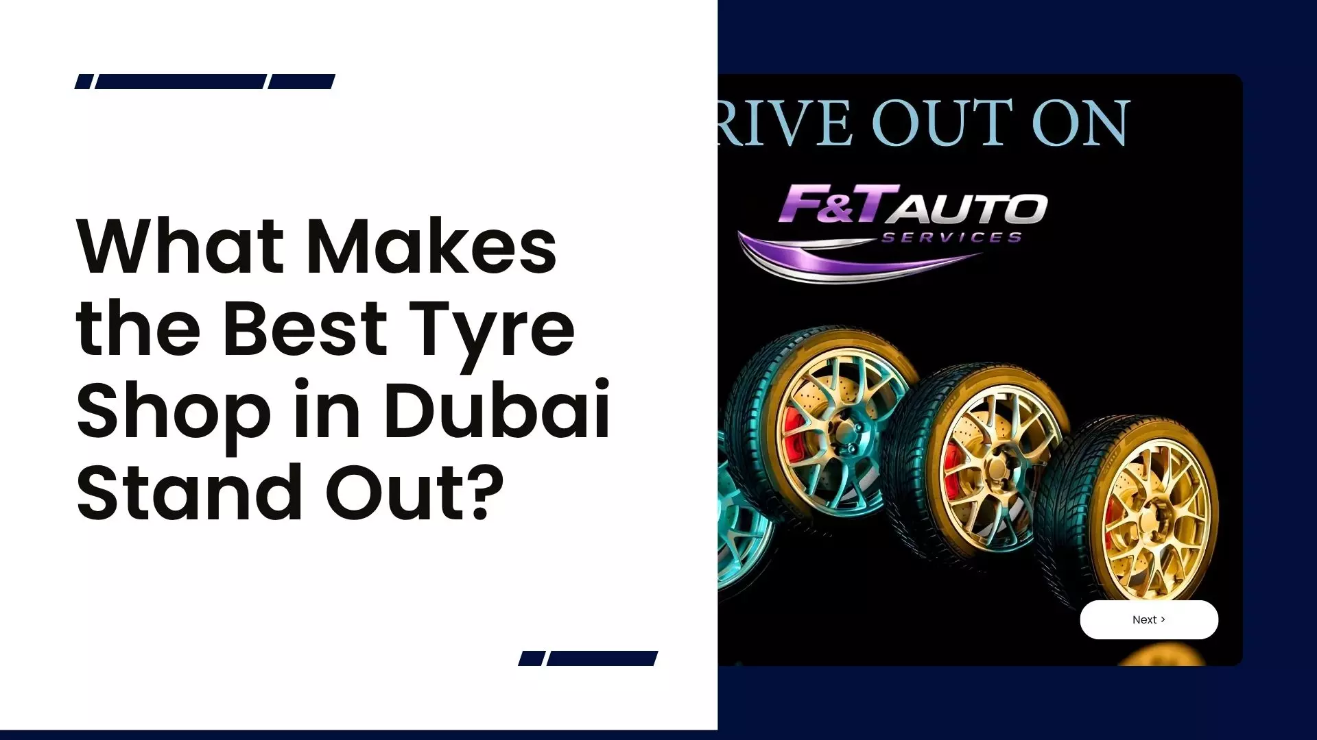 What Makes the Best Tyre Shop in Dubai Stand Out?