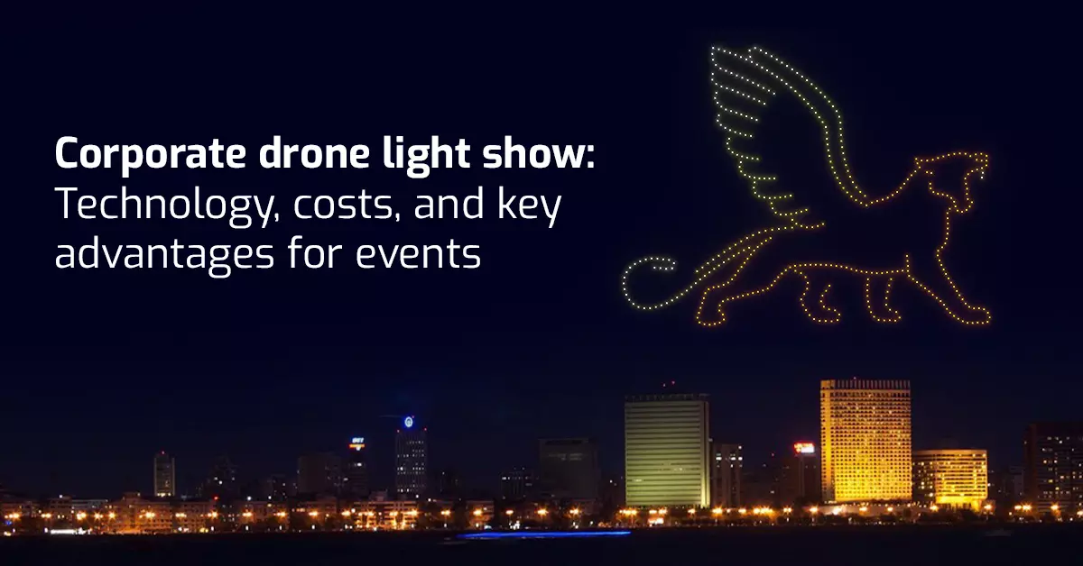 Corporate Drone Light Show: Technology, Costs, and Key Advantages for Events