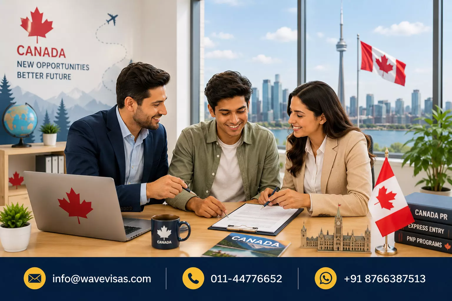 Canada PR 2026 : Express Entry & PNP Process | Trusted Immigration Consultant In Delhi