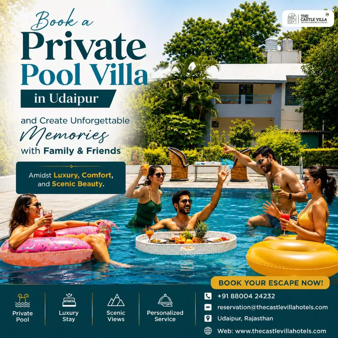 Select the Perfect Private Pool Villa in Udaipur for an Unforgettable Escape