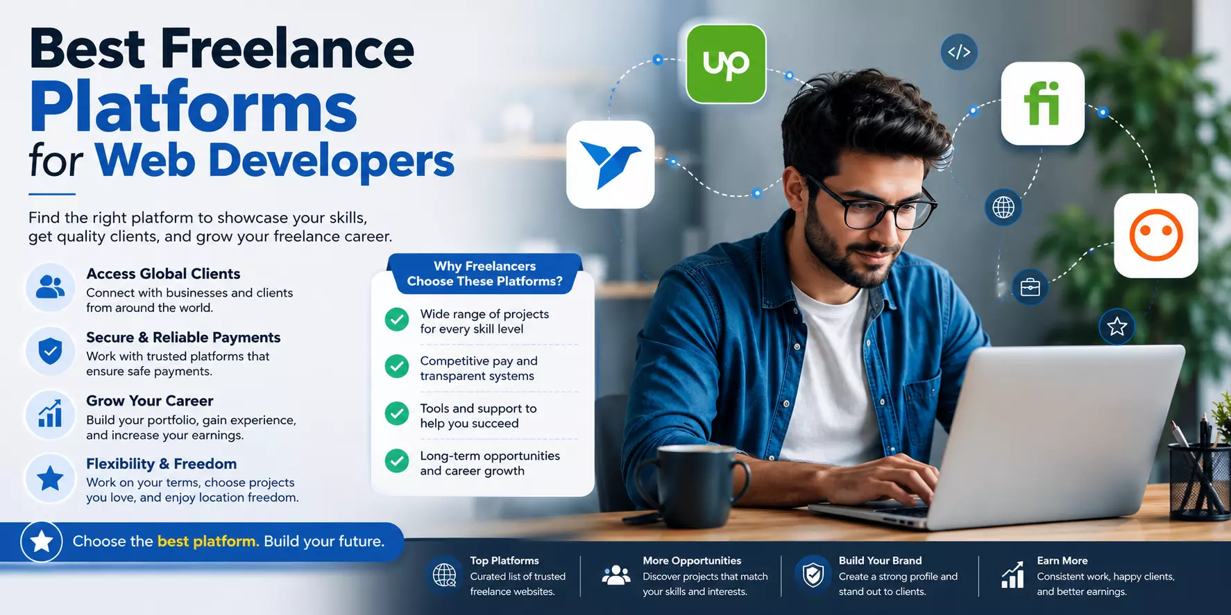 Best Freelance Platforms for Web Developers: Top Websites to Find Clients in 2026
