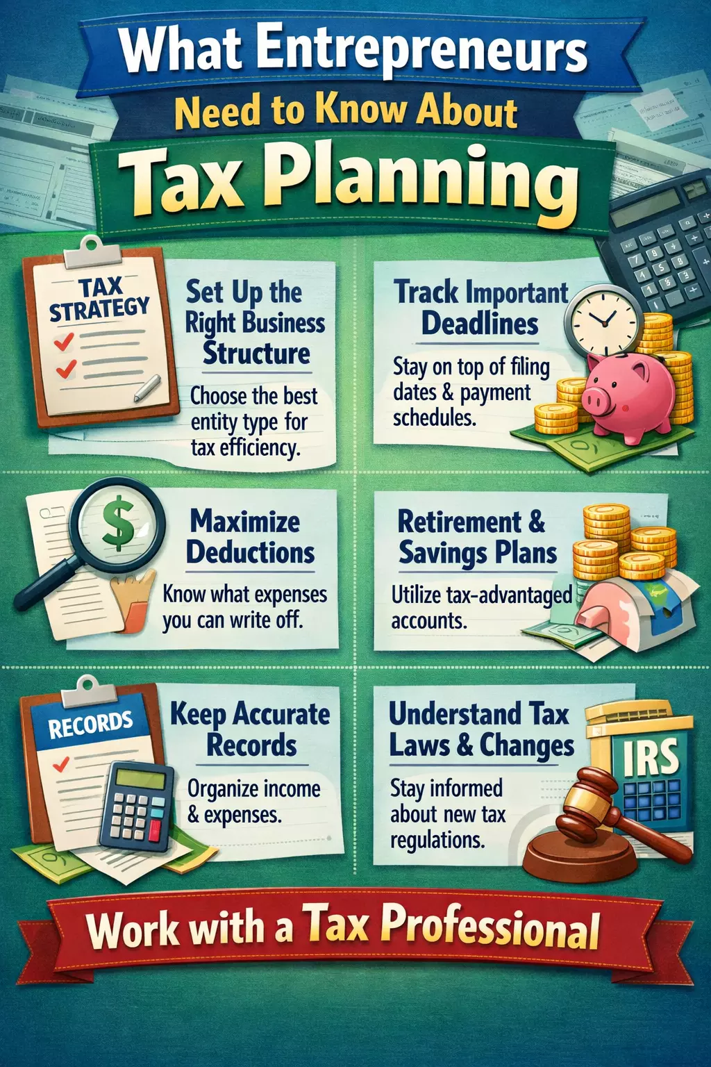 What Entrepreneurs Need to Know About Tax Planning