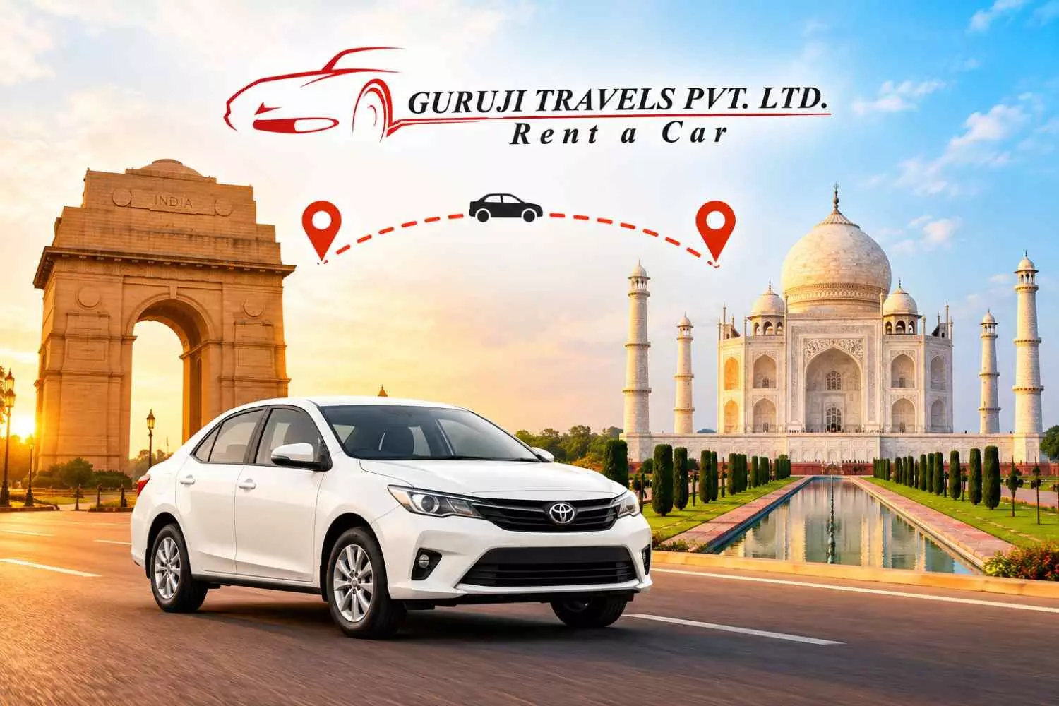 Delhi to Agra Taxi: Affordable Fare, Distance & Booking Tips