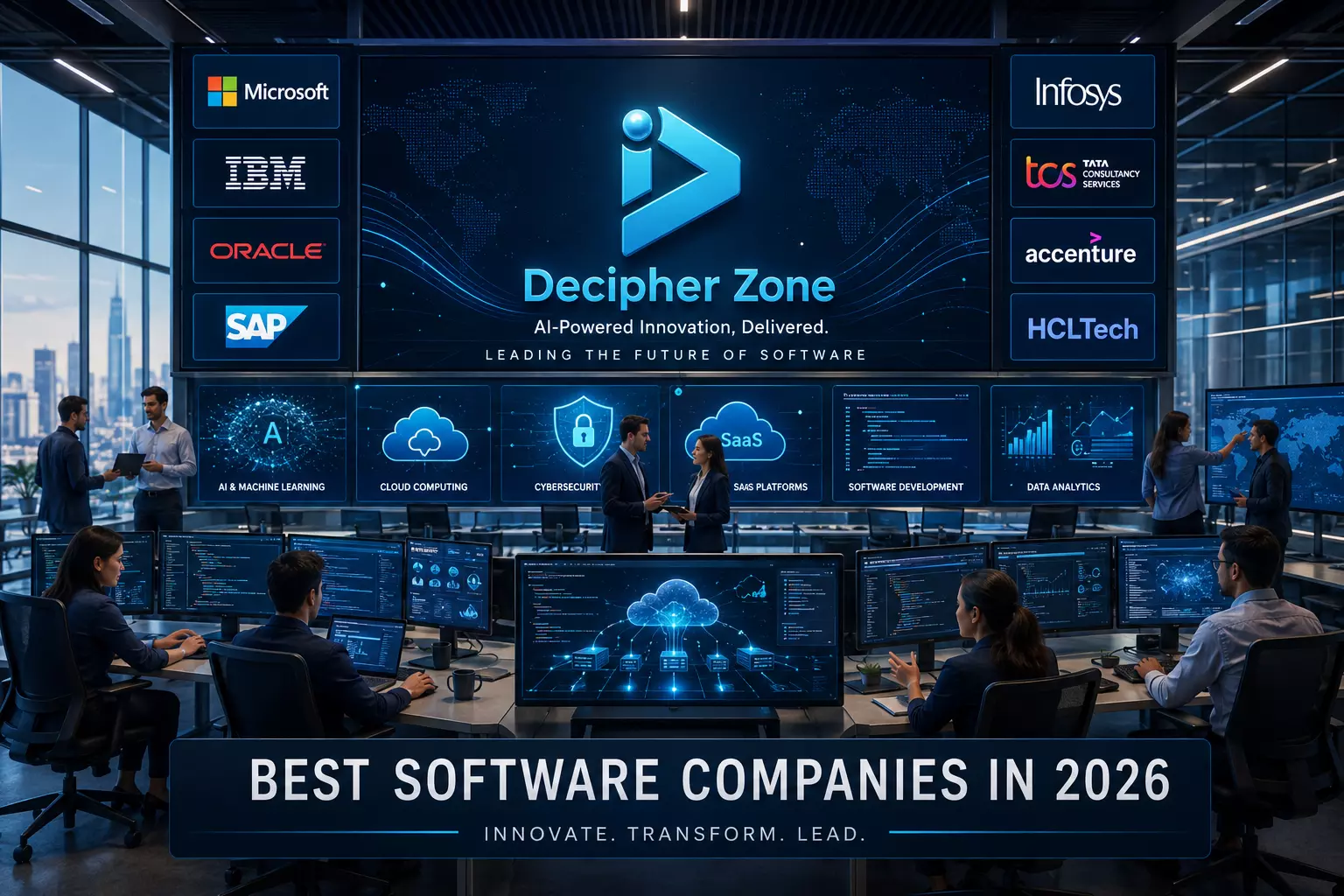 Best Software Companies in 2026 – Detailed Analysis of Top Global IT & Software Firms