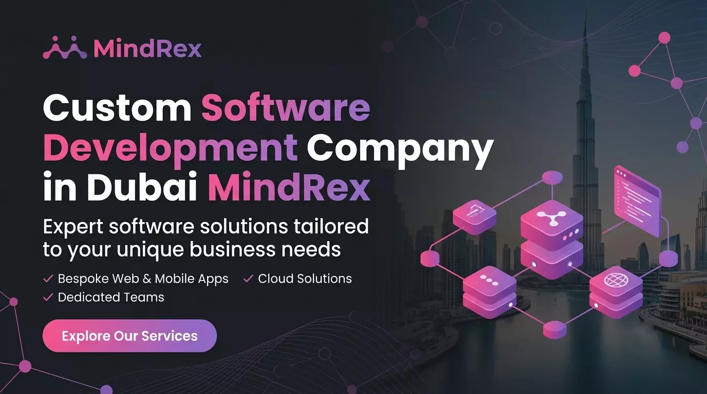 Custom Software Development Company in Dubai MindRex