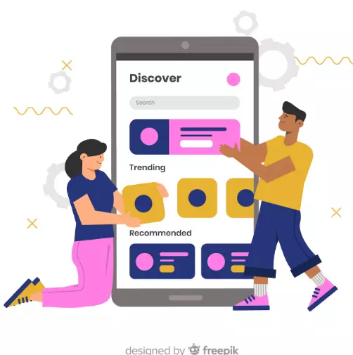 User-Friendly and Up-to-Date Design for Mobile App UIs