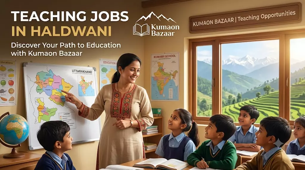 Teaching Jobs in Haldwani & Part Time Job in Haldwani For Career Opportunities – Kumaon Bazaar