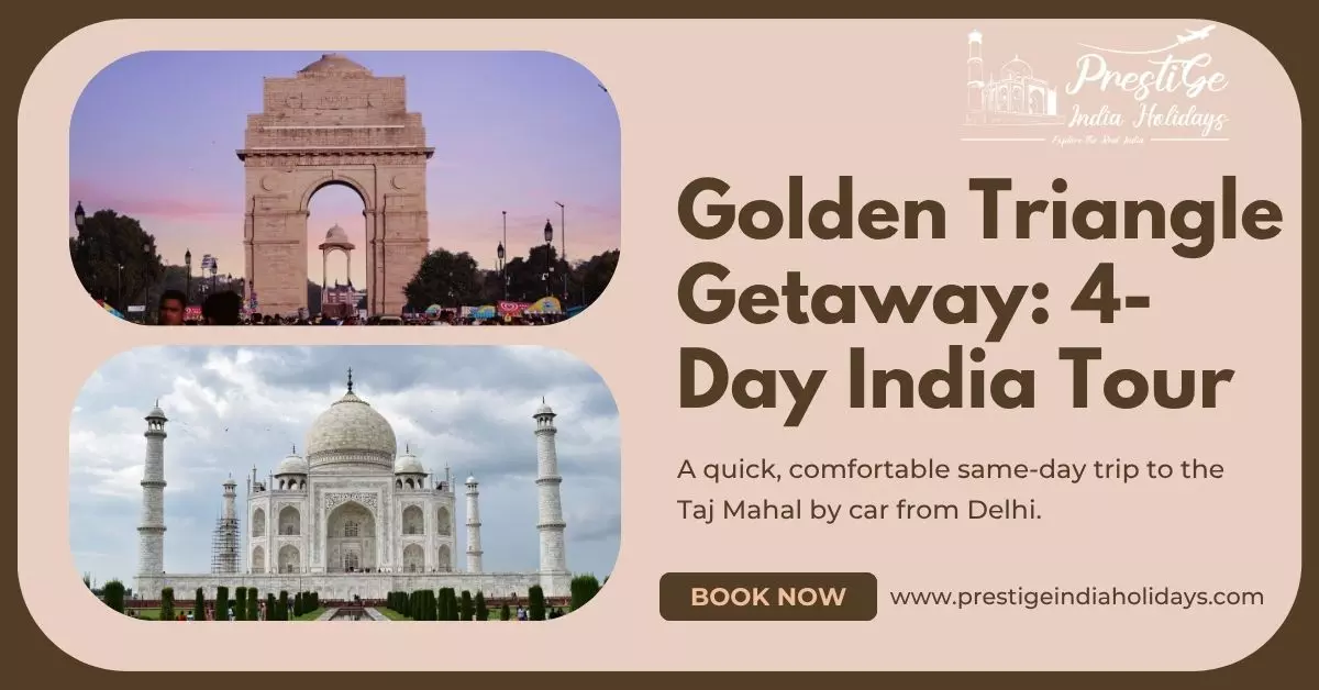 4-Day India Tour: Explore Delhi, Agra, and Jaipur