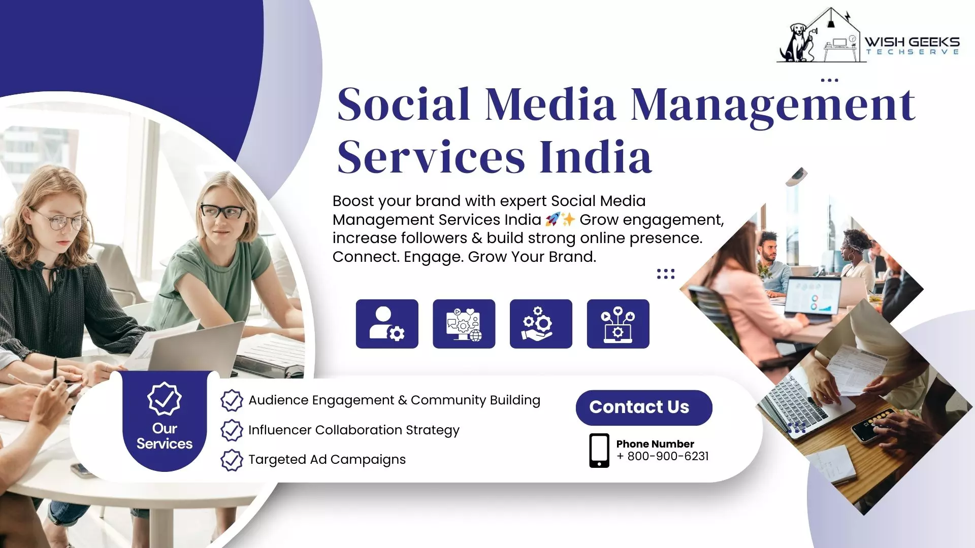 Affordable Social Media Management Services India | Wish Geeks Techserve