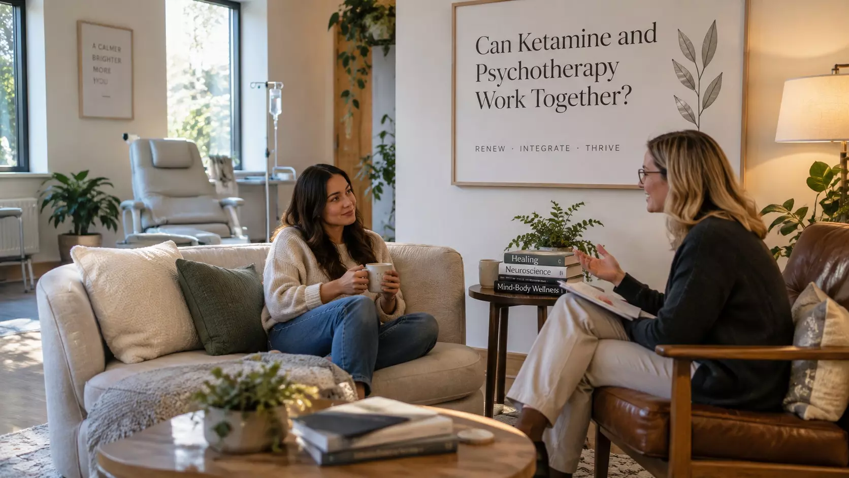 Can Ketamine and Psychotherapy Work Together?