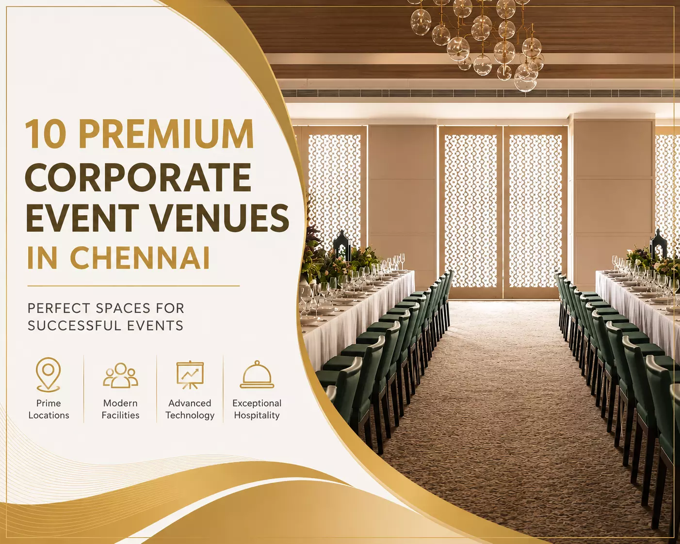 10 Premium Corporate Event Venues in Chennai You Should Consider