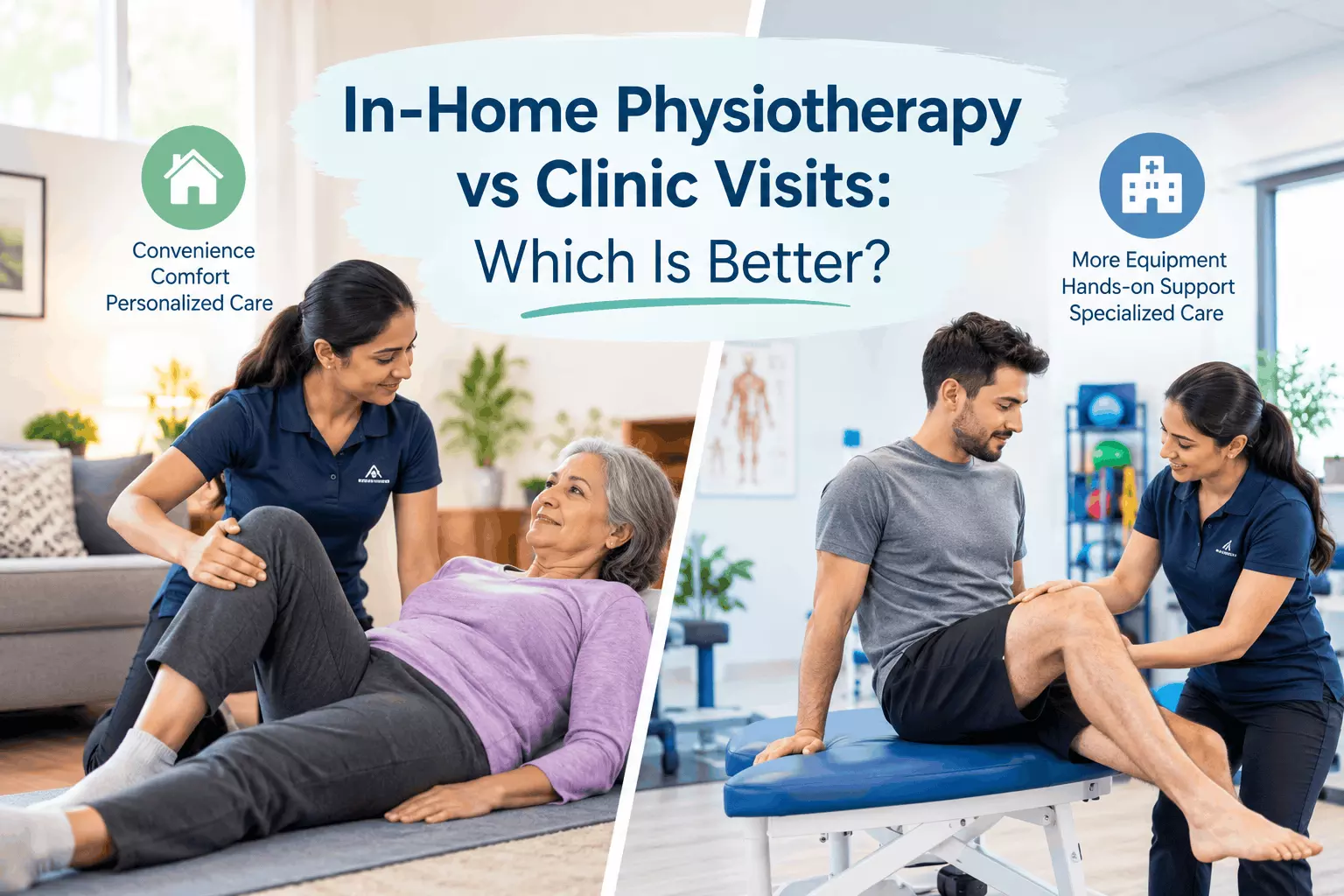 In-Home Physiotherapy vs Clinic Visits: Which Is Better?