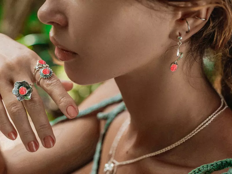 Why Rhodochrosite earrings feels like a Love word You wear