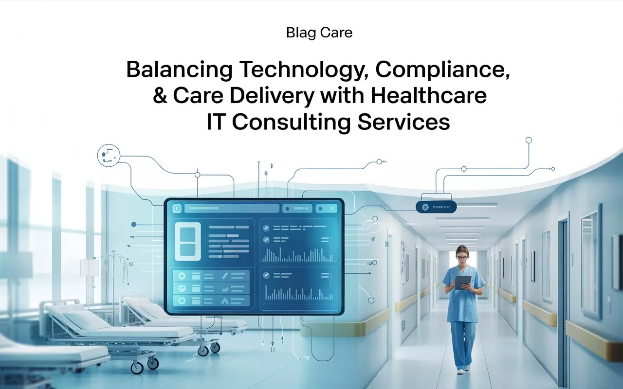 Balancing Technology, Compliance, & Care Delivery with Healthcare IT Consulting Services