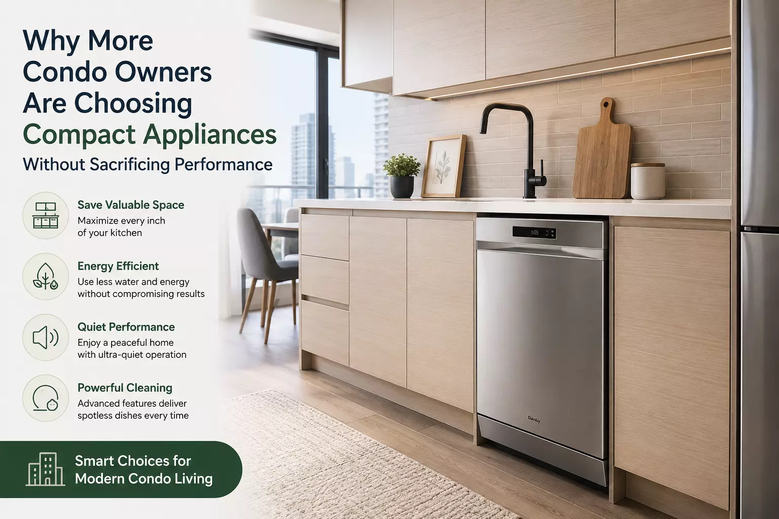 Why More Condo Owners Are Choosing Compact Appliances Without Sacrificing Performance