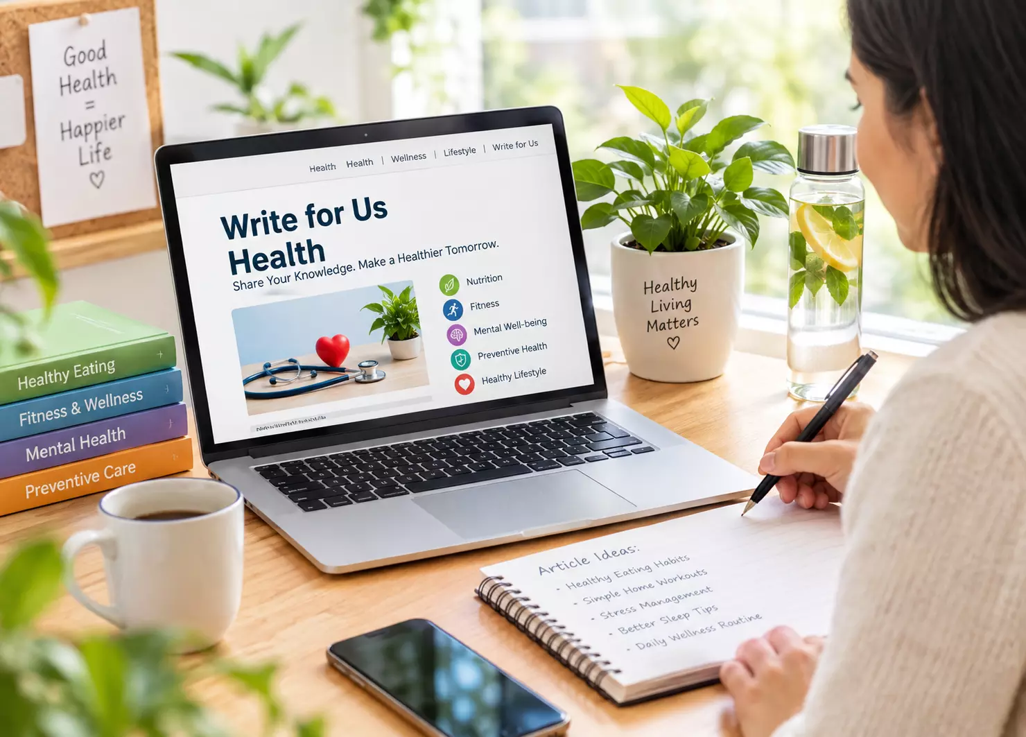Write for Us Health: Share Your Health Knowledge With a Wider Audience