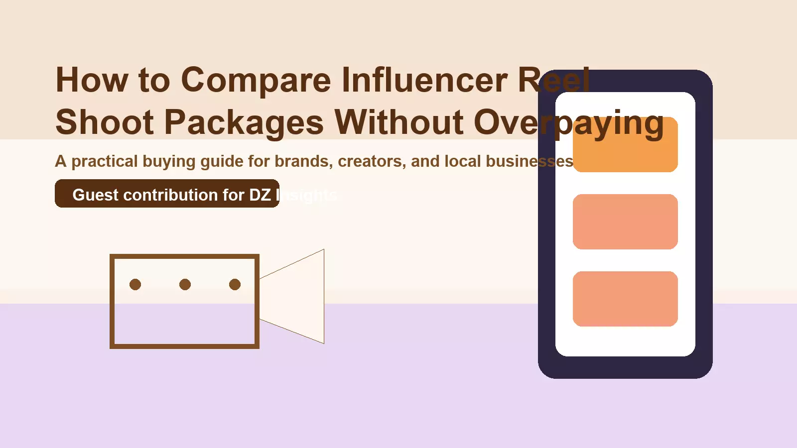 How to Compare Influencer Reel Shoot Packages Before Booking