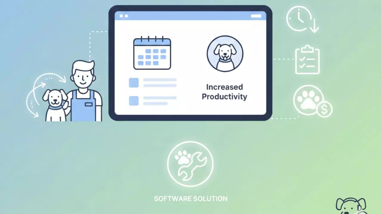 How Pet Grooming Software Reduces Staff Workload and Improves Productivity