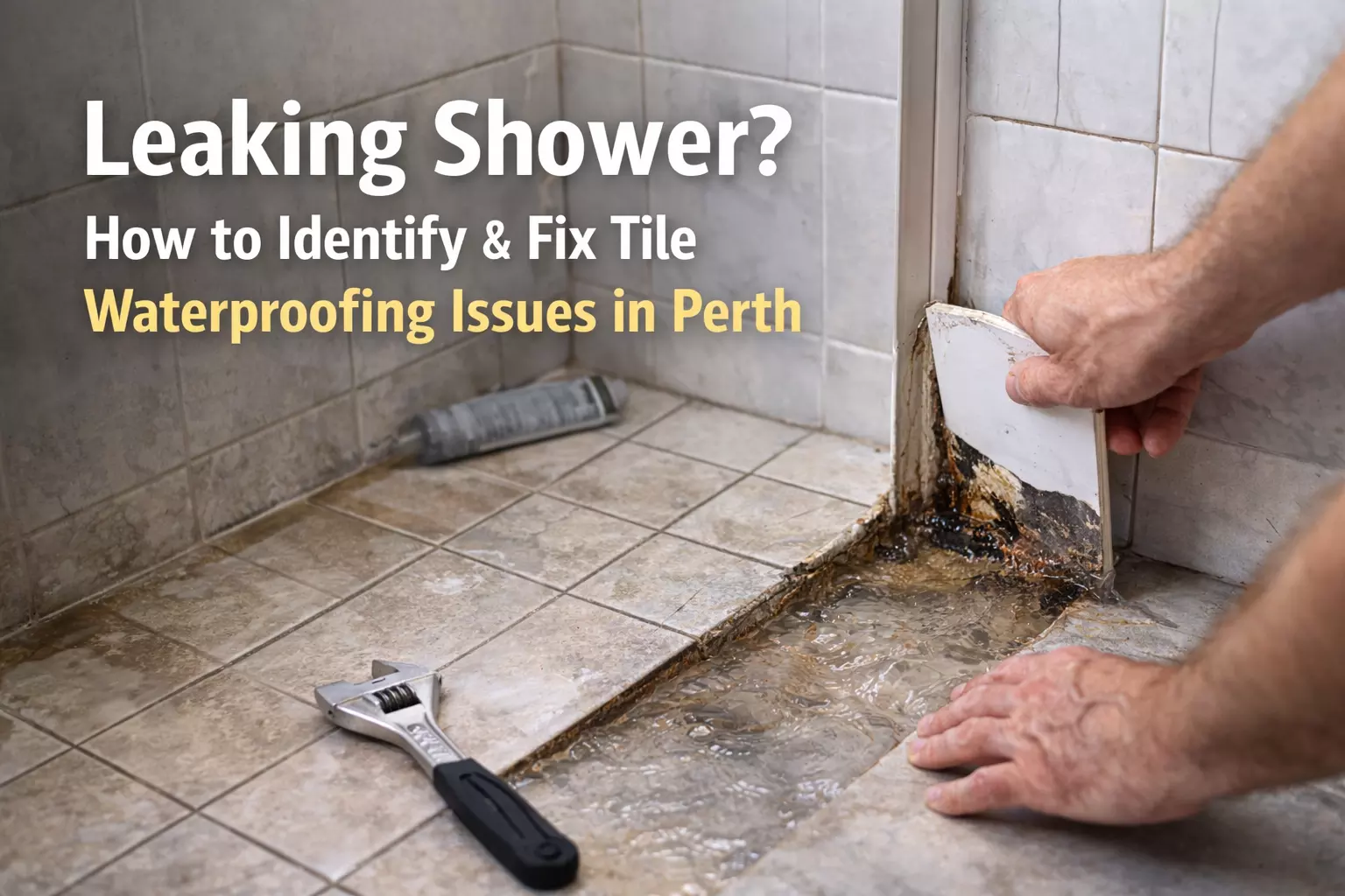 Leaking Shower? How to Identify & Fix Tile Waterproofing Issues in Perth