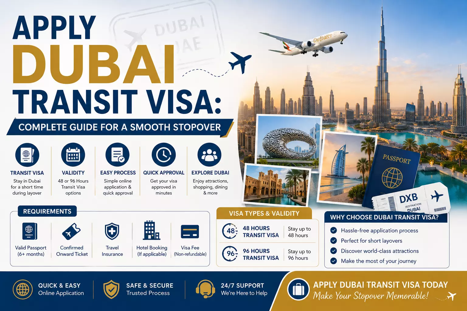 Apply Dubai Transit Visa: Complete Guide for a Smooth Stopover