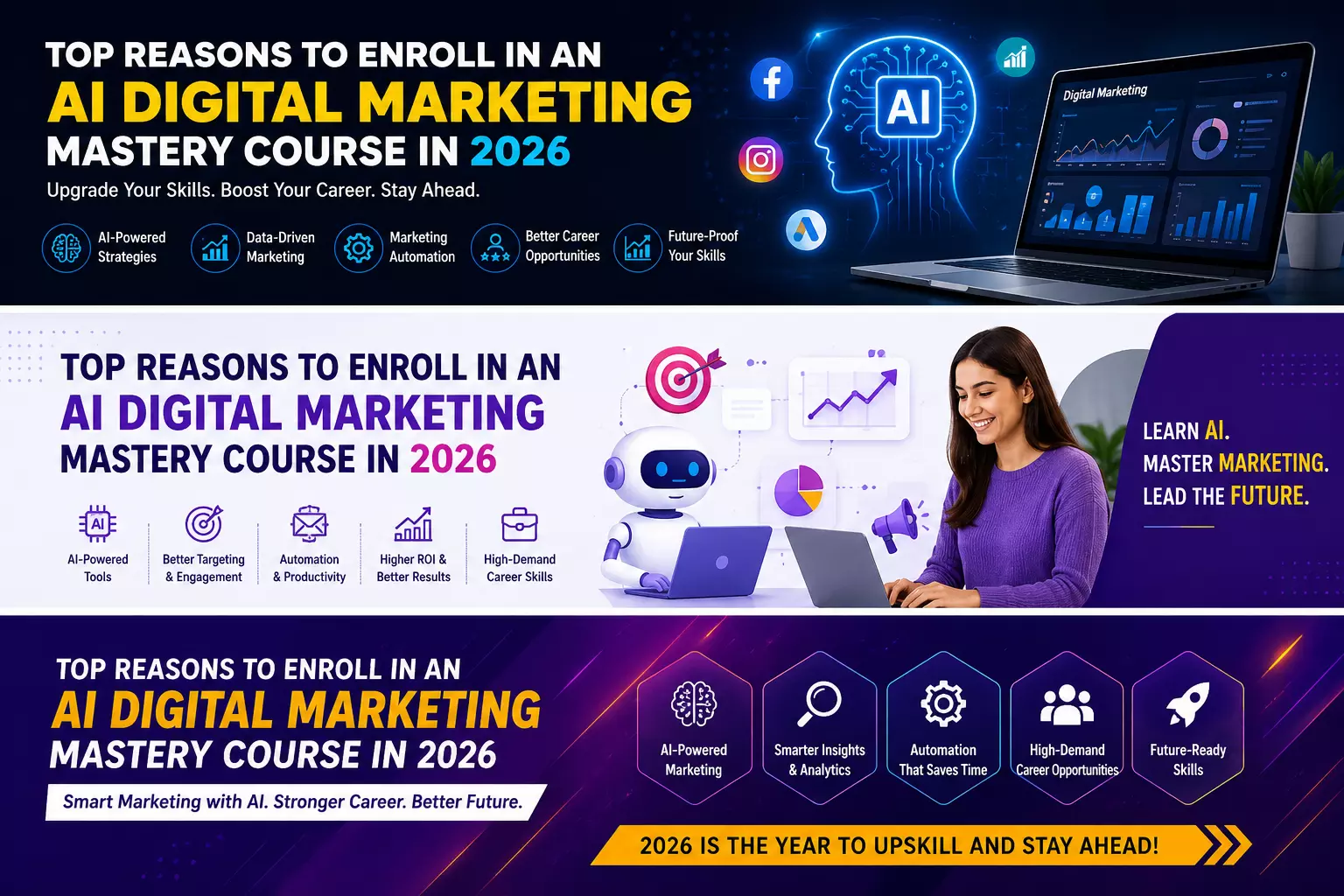 Top Reasons to Enroll in an AI Digital Marketing Mastery Course in 2026