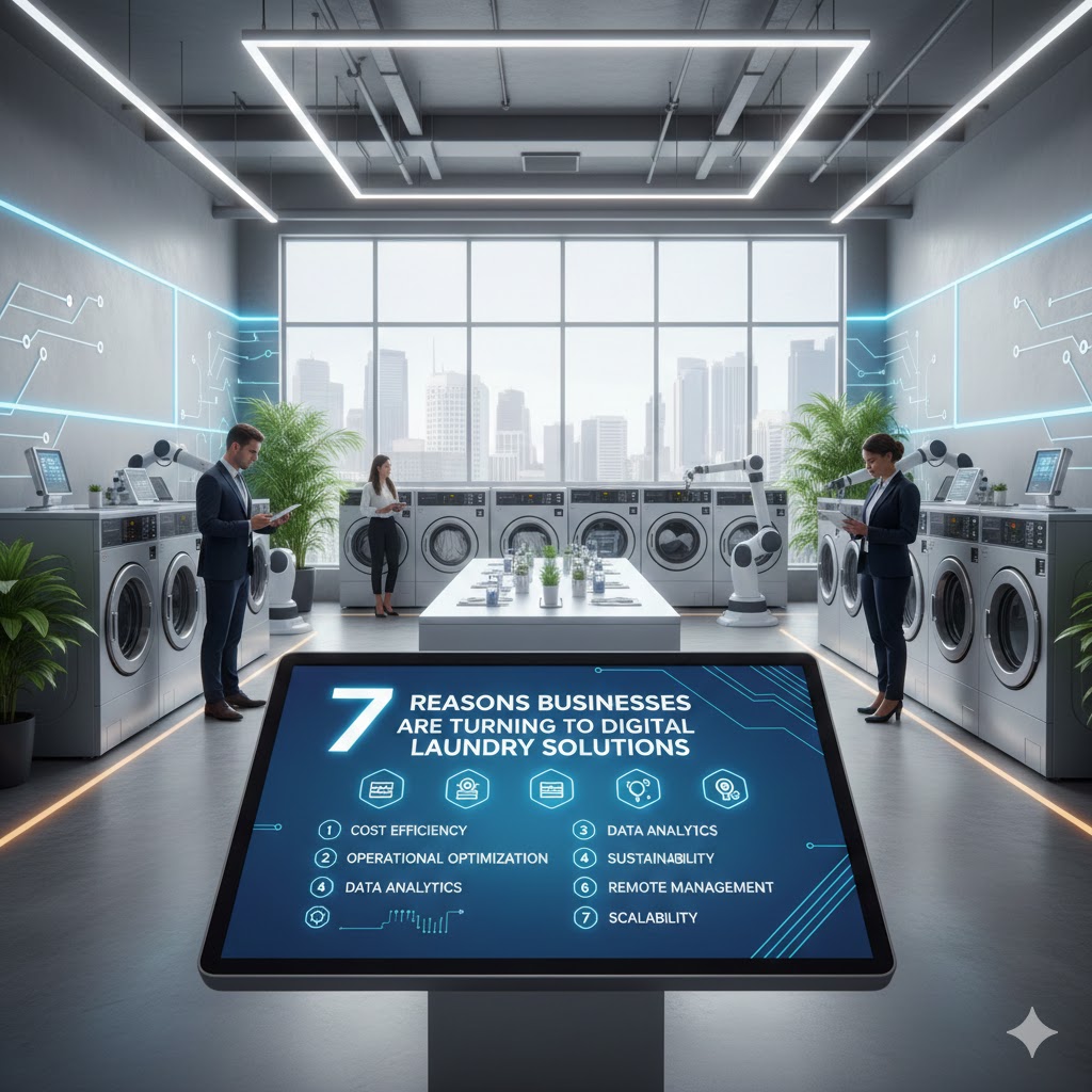 7 Reasons Businesses Are Turning to Digital Laundry Solutions