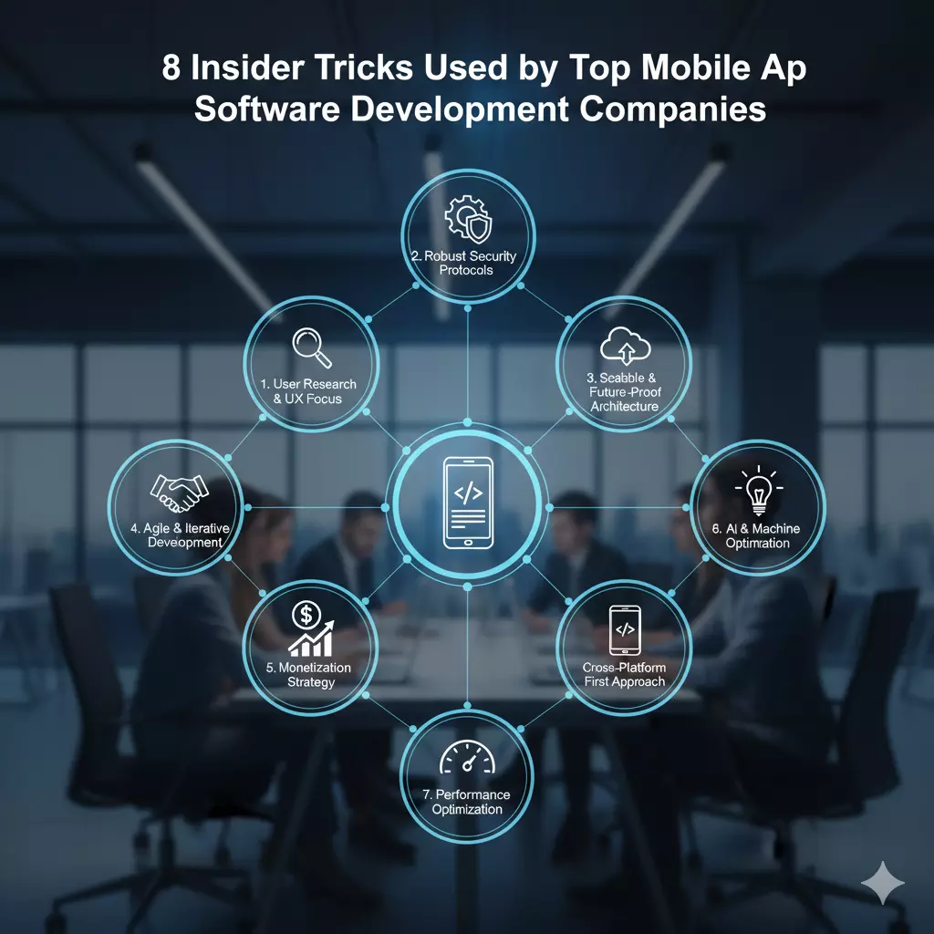 8 Insider Tricks Used by Top Mobile App Software Development Companies