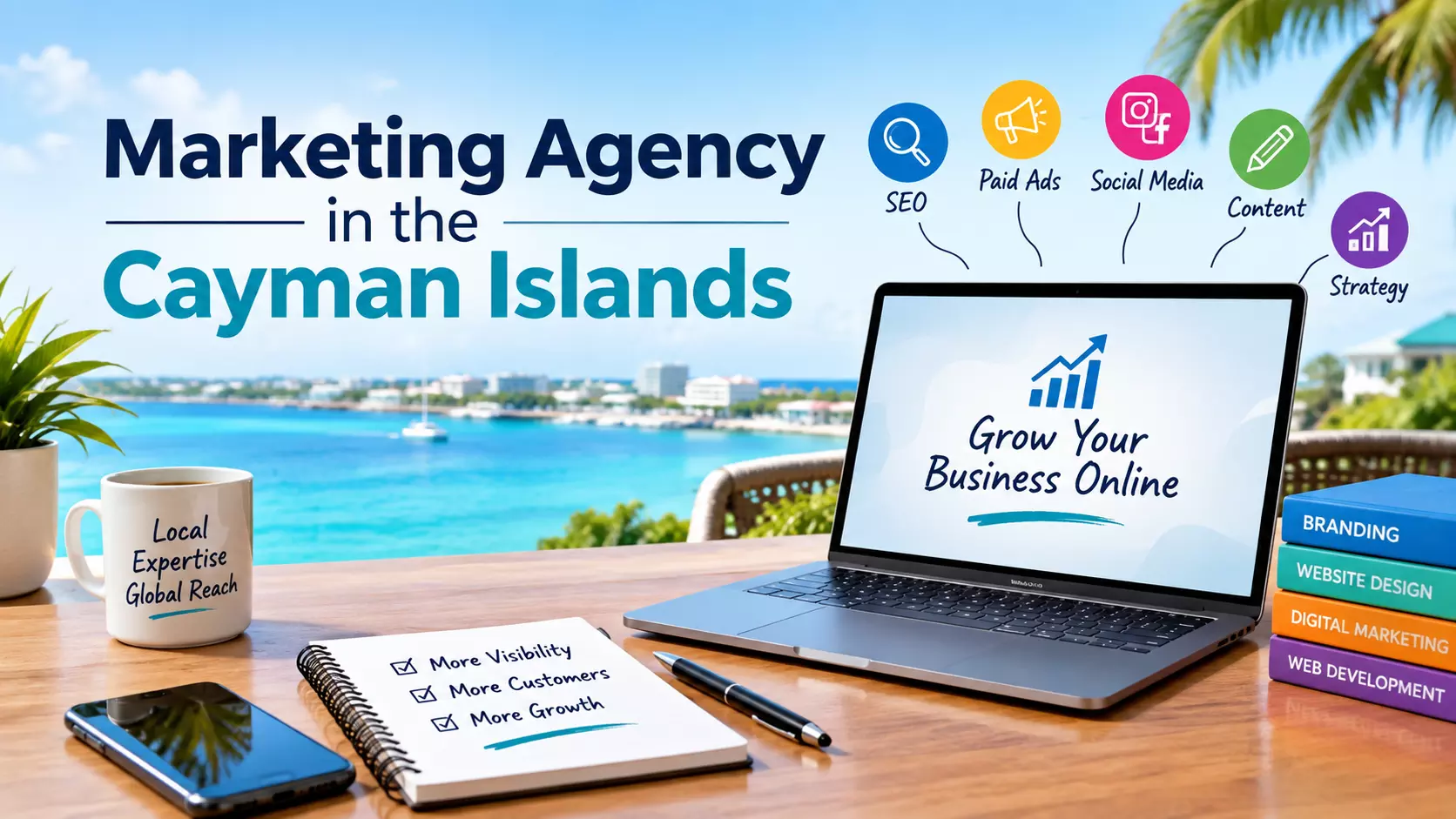 How a Marketing Agency in the Cayman Islands Can Help Businesses Grow Online