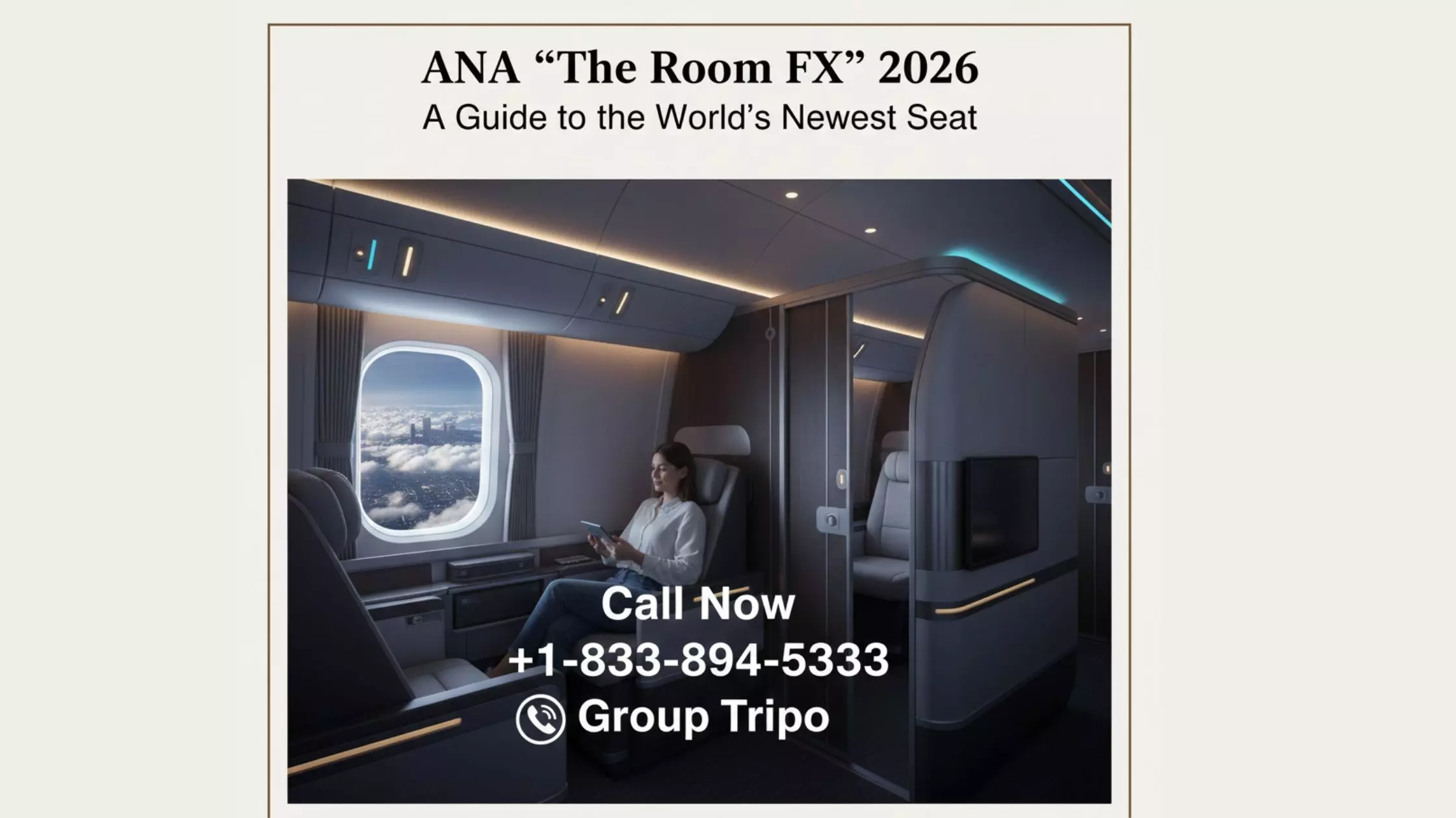 ANA “The Room FX” 2026: A Guide to the World’s Newest Seat