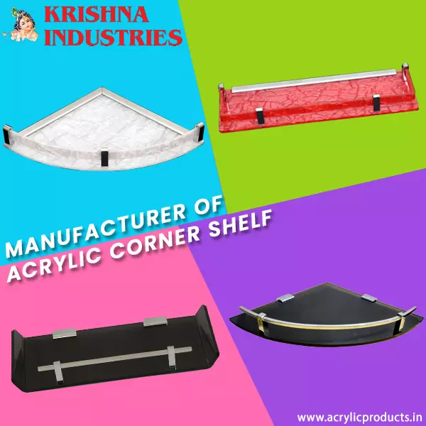 Make Your Bathroom Unique With Our Acrylic Corner Shelves!