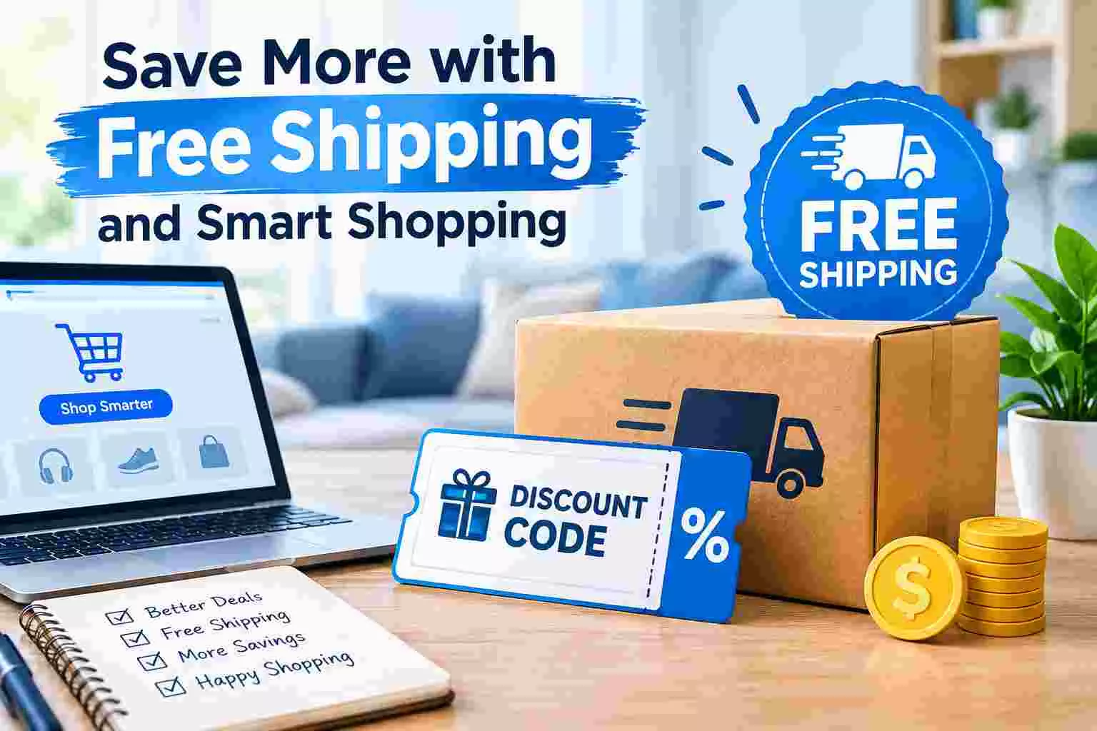 Smart Ways to Save With Free Shipping and Online Discounts