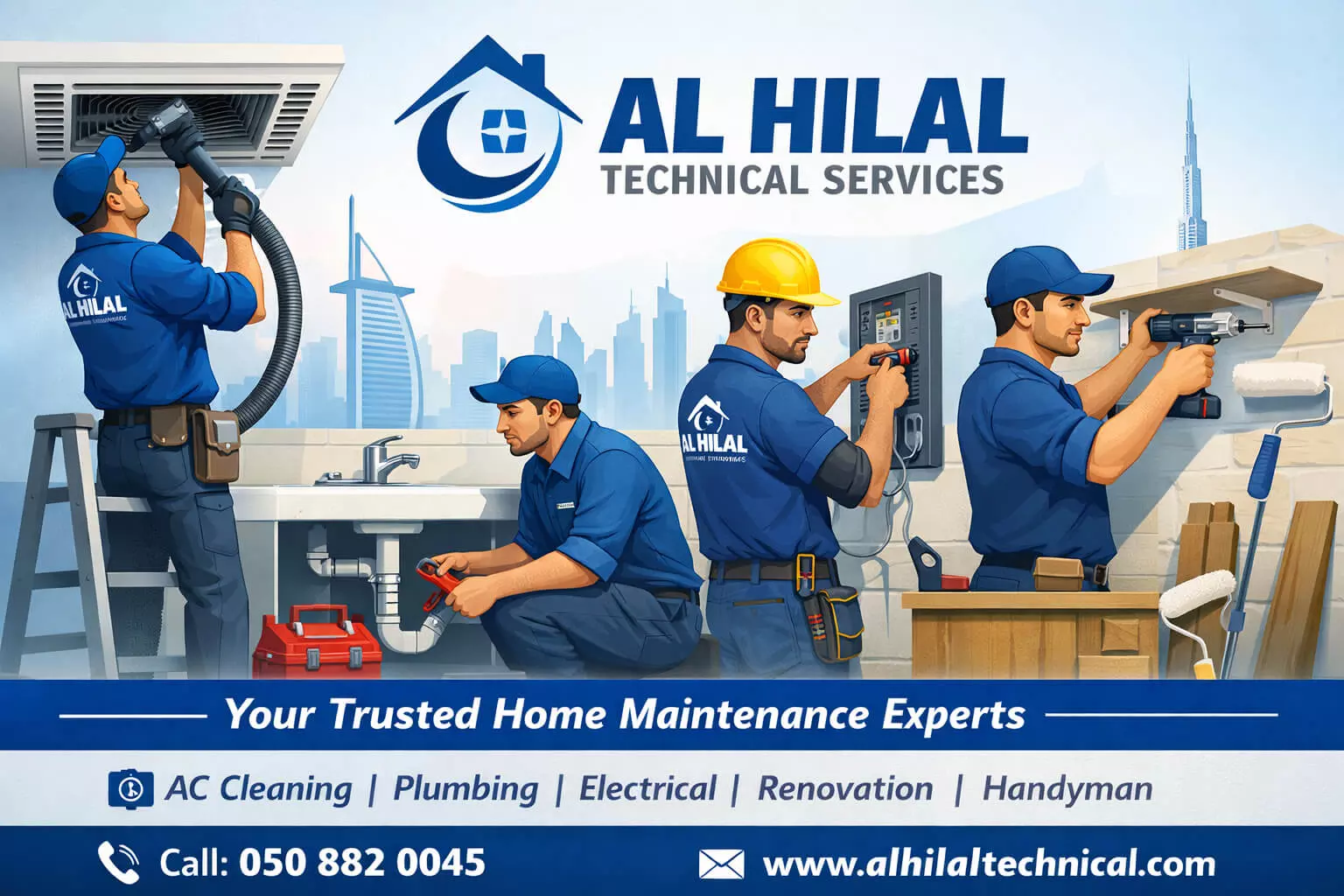 Complete Air Conditioning and Interior Maintenance Services for Modern Properties in Dubai