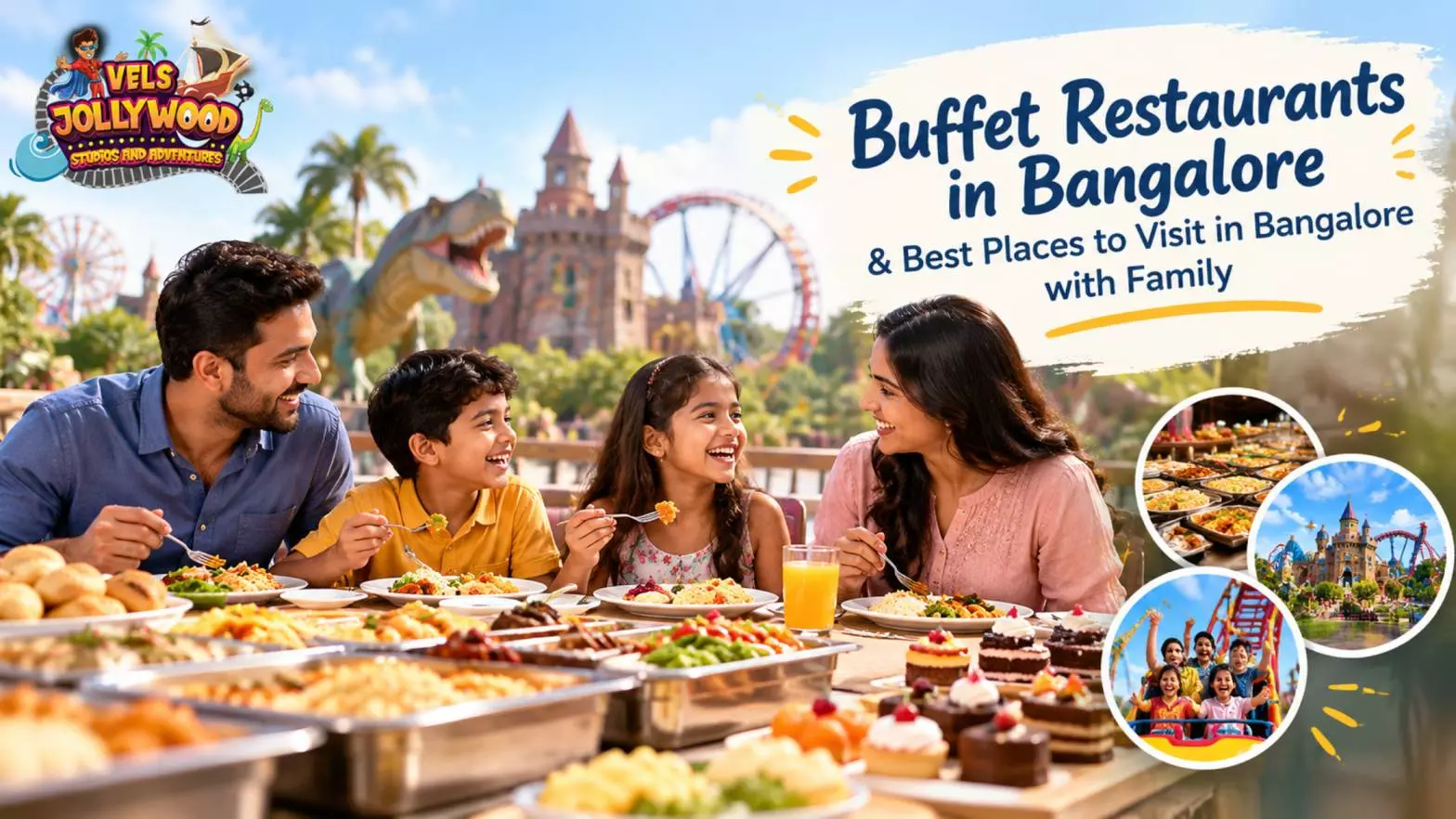 Buffet Restaurants in Bangalore & Best Places to Visit in Bangalore with Family