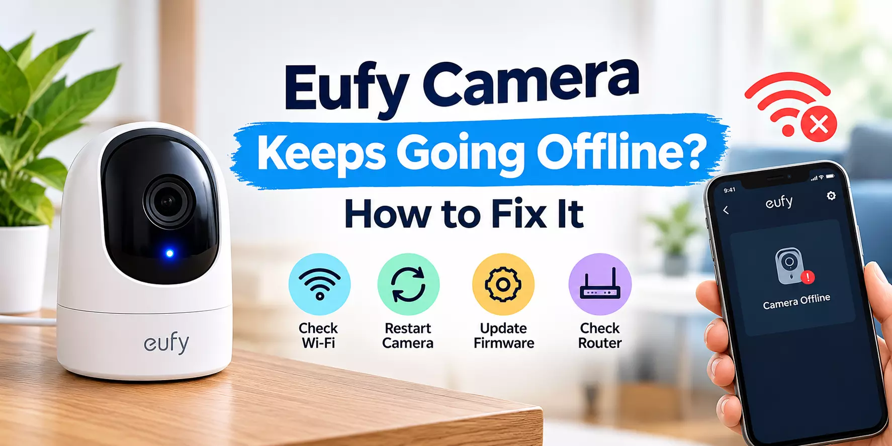 Eufy Camera Keeps Going Offline? Try These Quick Fixes