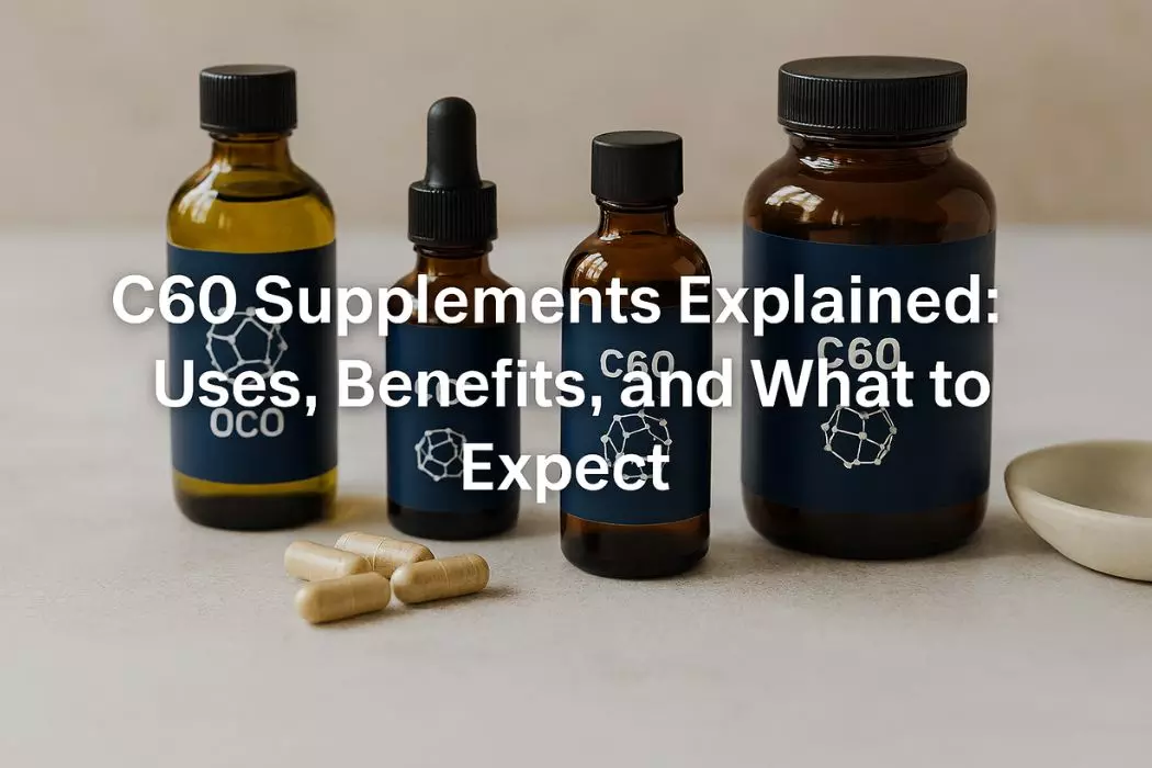C60 Supplements Explained: Uses, Benefits, and What to Expect