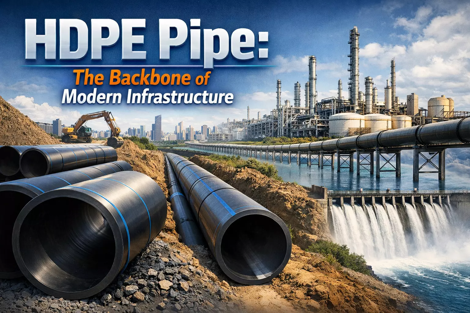 HDPE Pipe: The Backbone of Modern Infrastructure