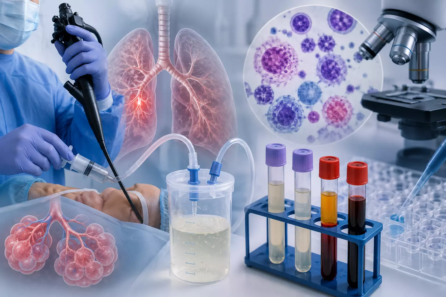 The Value of Bronchoalveolar Lavage Fluid Cells in Pulmonary Immunology Research
