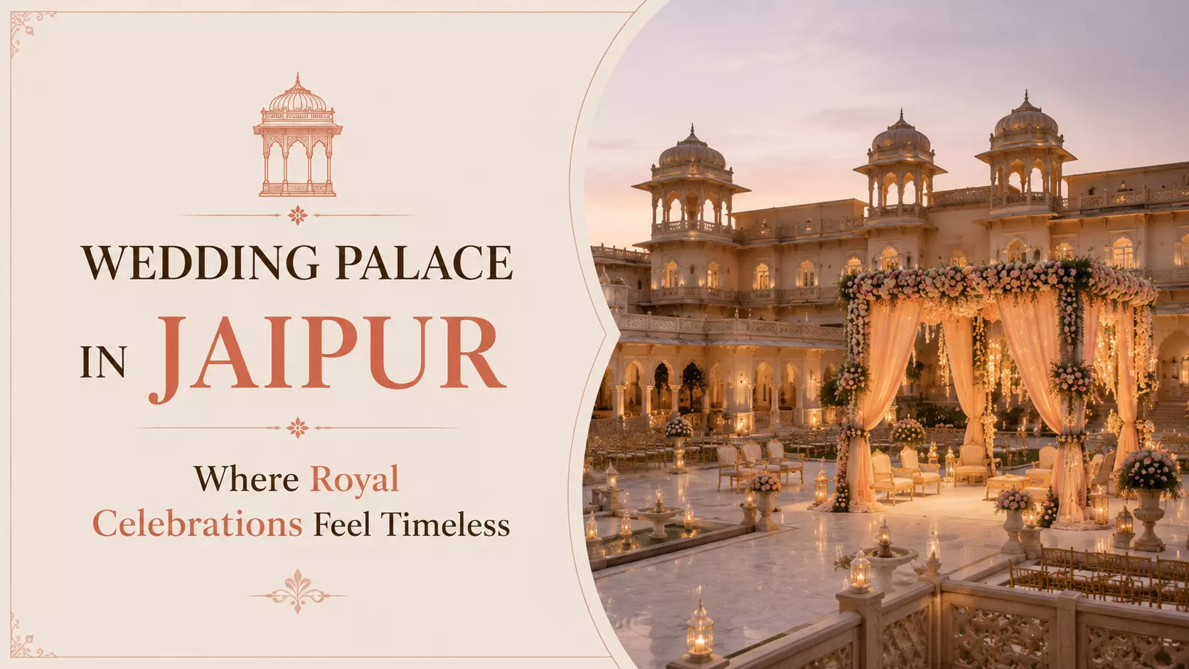 Wedding Palace in Jaipur: Where Royal Celebrations Feel Timeless
