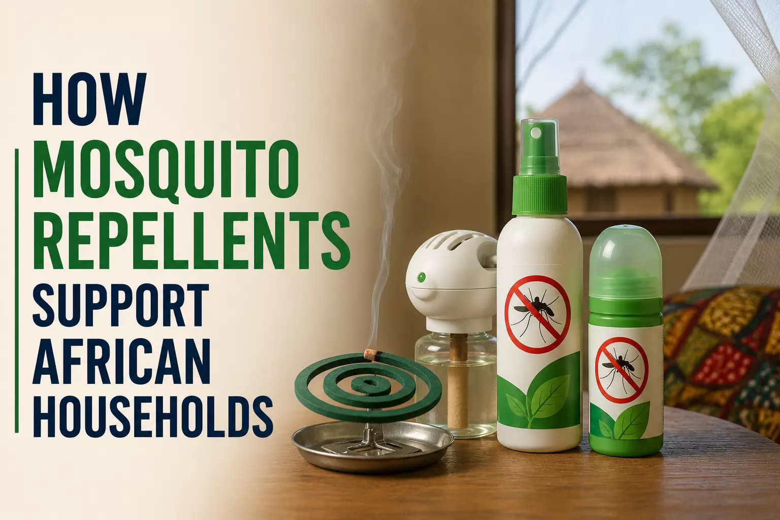 How Mosquito Repellents Support African Households