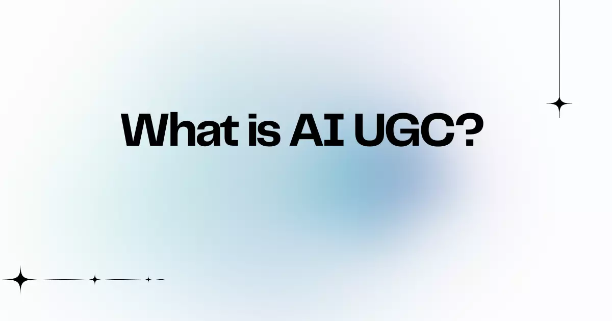 What is AI UGC Understand with Benefits